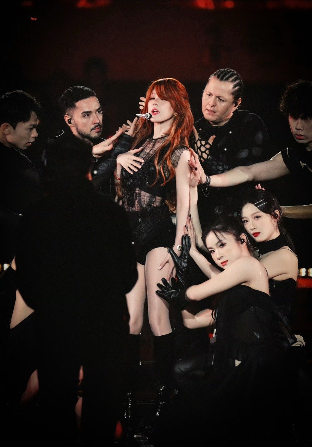 赵露思生日会红发造型，可露丽的女王回来了👸🏻​​​