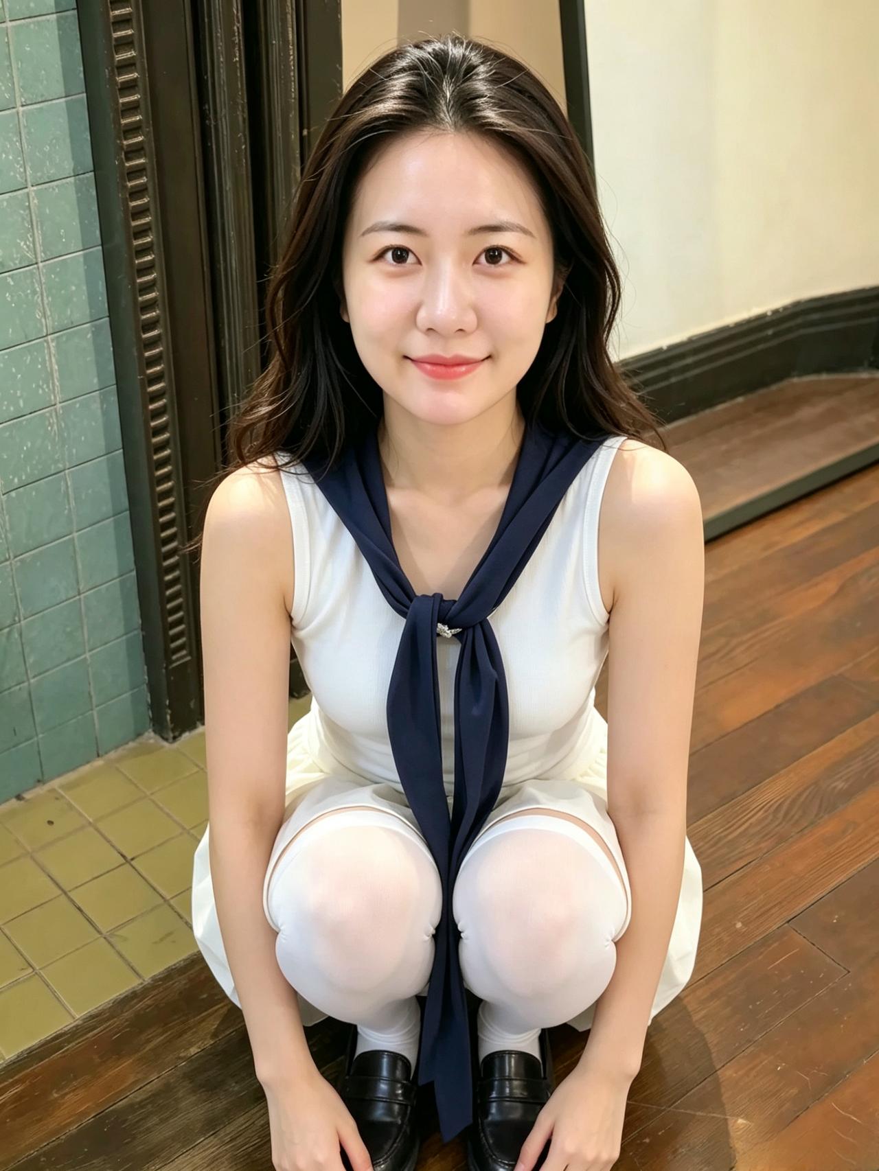 安静的方寸角落干净白衣衬着温柔轮廓浅浅笑意，淡淡眼眸不张扬，不浓烈却把少