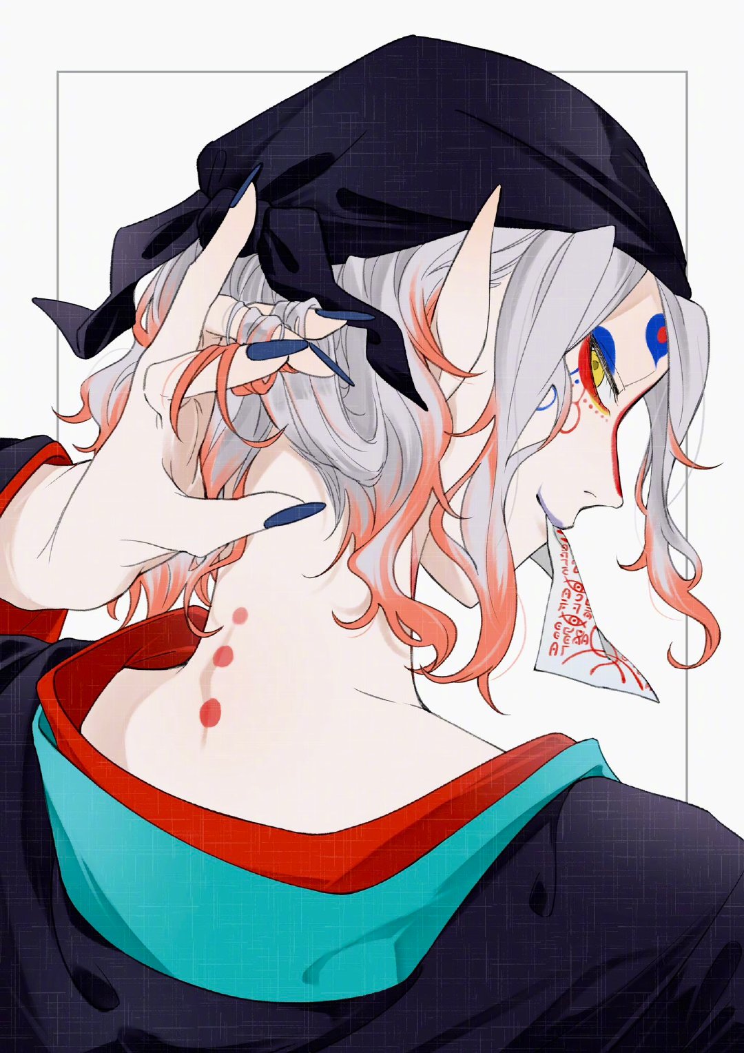 怪化猫美神下凡卖药郎💊💊（绘：ＦＯ）