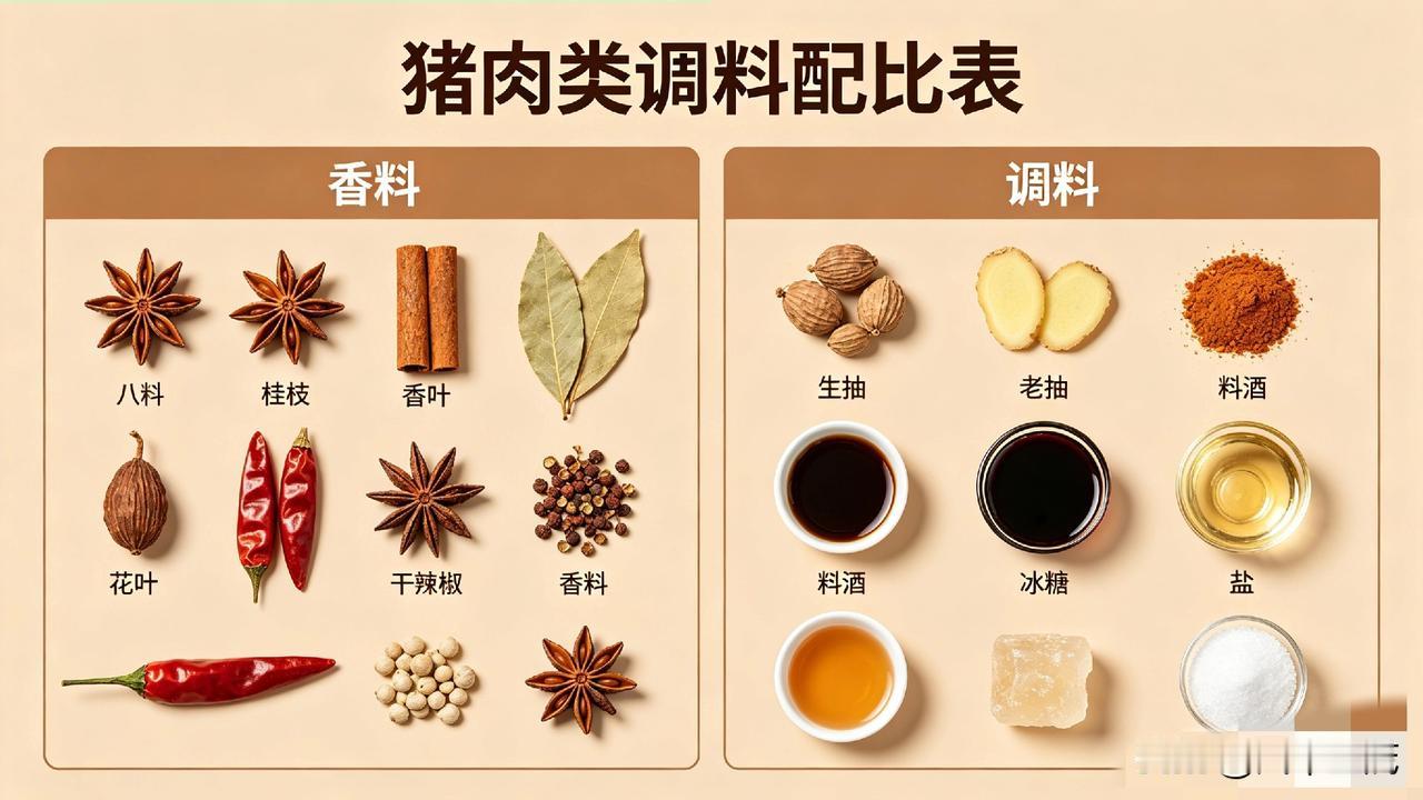 卤肉配料大揭秘，在家轻松卤出饭店味！你是否总觉得外面买的卤肉贵又不放心，自己卤
