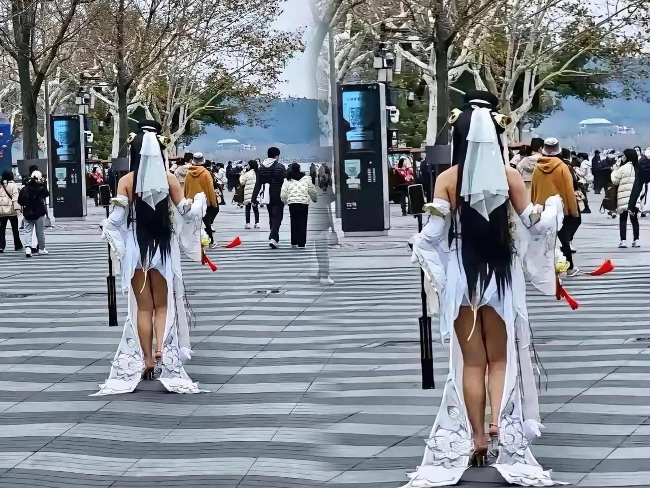 穿衣自由没问题，但拿“冻成狗”换流量，真的值得吗？天寒地冻的街头，总有人