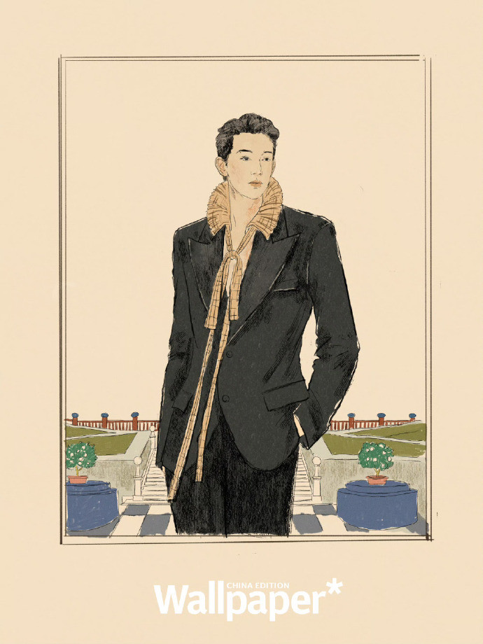 邓为Wallpaper中文版七月刊封面邓为登Wallpaper*中文版