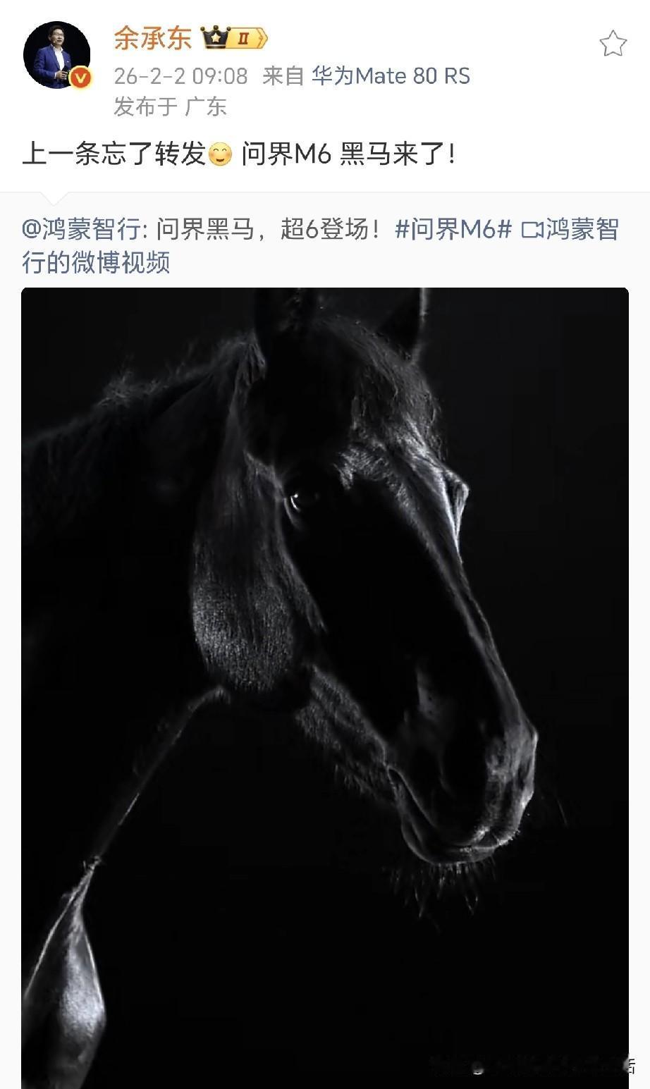 太突然了，今天这匹黑马火了！今天一大早广大网友，汽车博主，新闻媒体，余承东，华