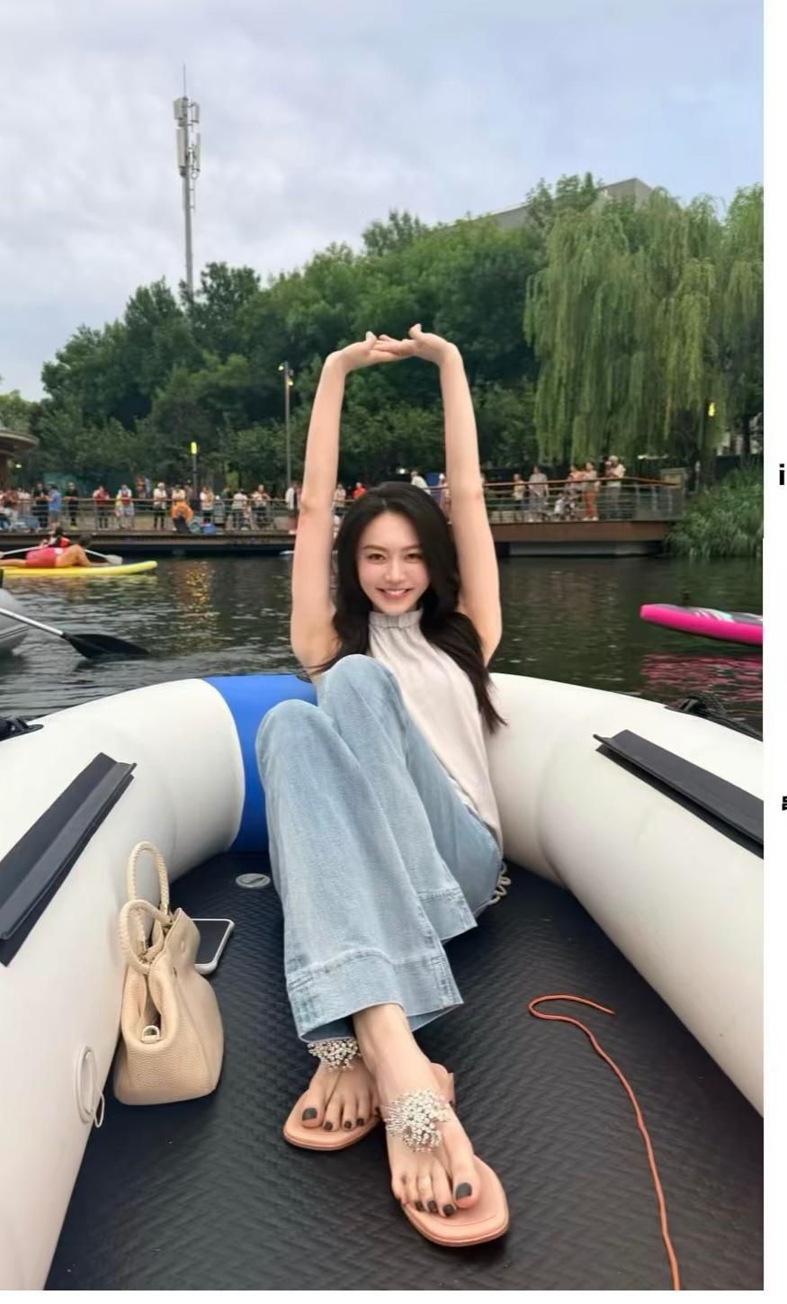 好看的人字拖，夹脚也爱穿。