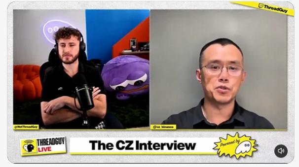 前华人首富赵长鹏CZ出狱后性格大变连跟人正常说话都要重新学几个月财富观也彻