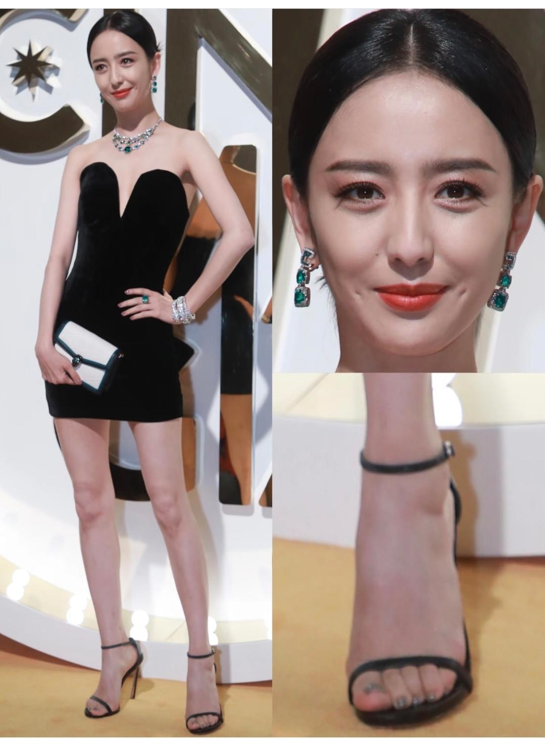 从头美到脚。