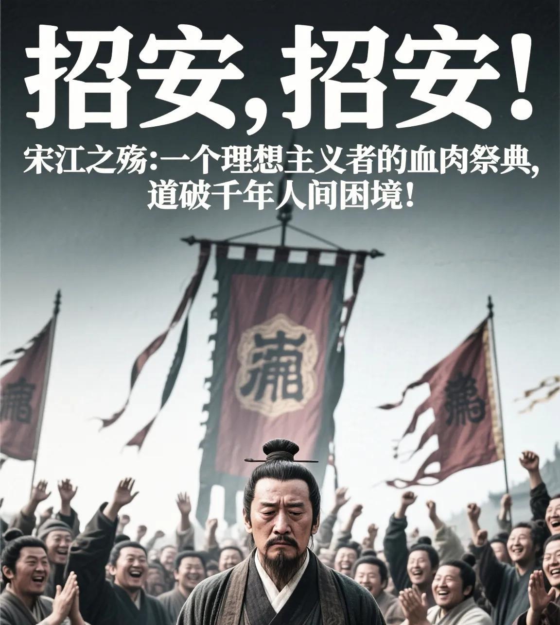 招安，招安！宋江之殇：一个理想主义者的血肉祭典，道破千年人间困境！“哥哥！咱们