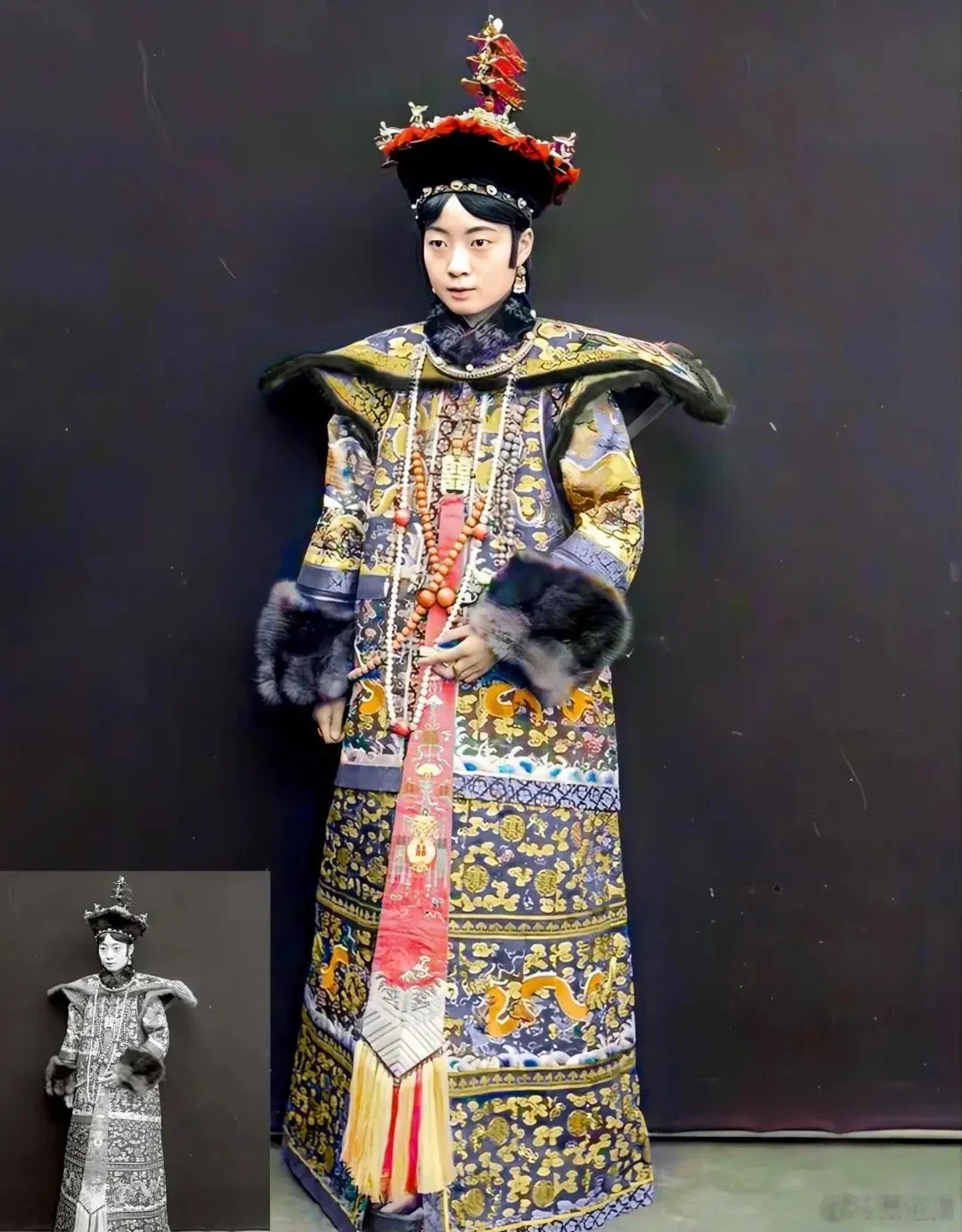 末代皇后婉容​​​
