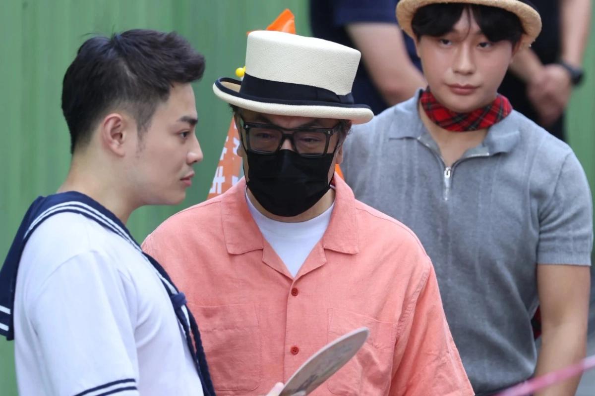 沈伯洋台北市竞选总部成立艺人蔡康永低调现身会场力挺民进党台北市长参选人沈伯洋