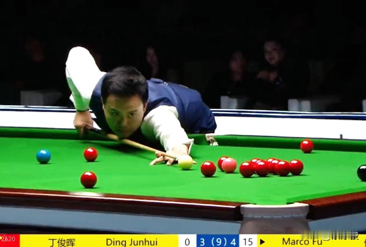 中国苏州斯诺克大师邀请赛第四场，傅家俊5-4绝杀丁俊晖，其中有两局丁俊晖都是一分