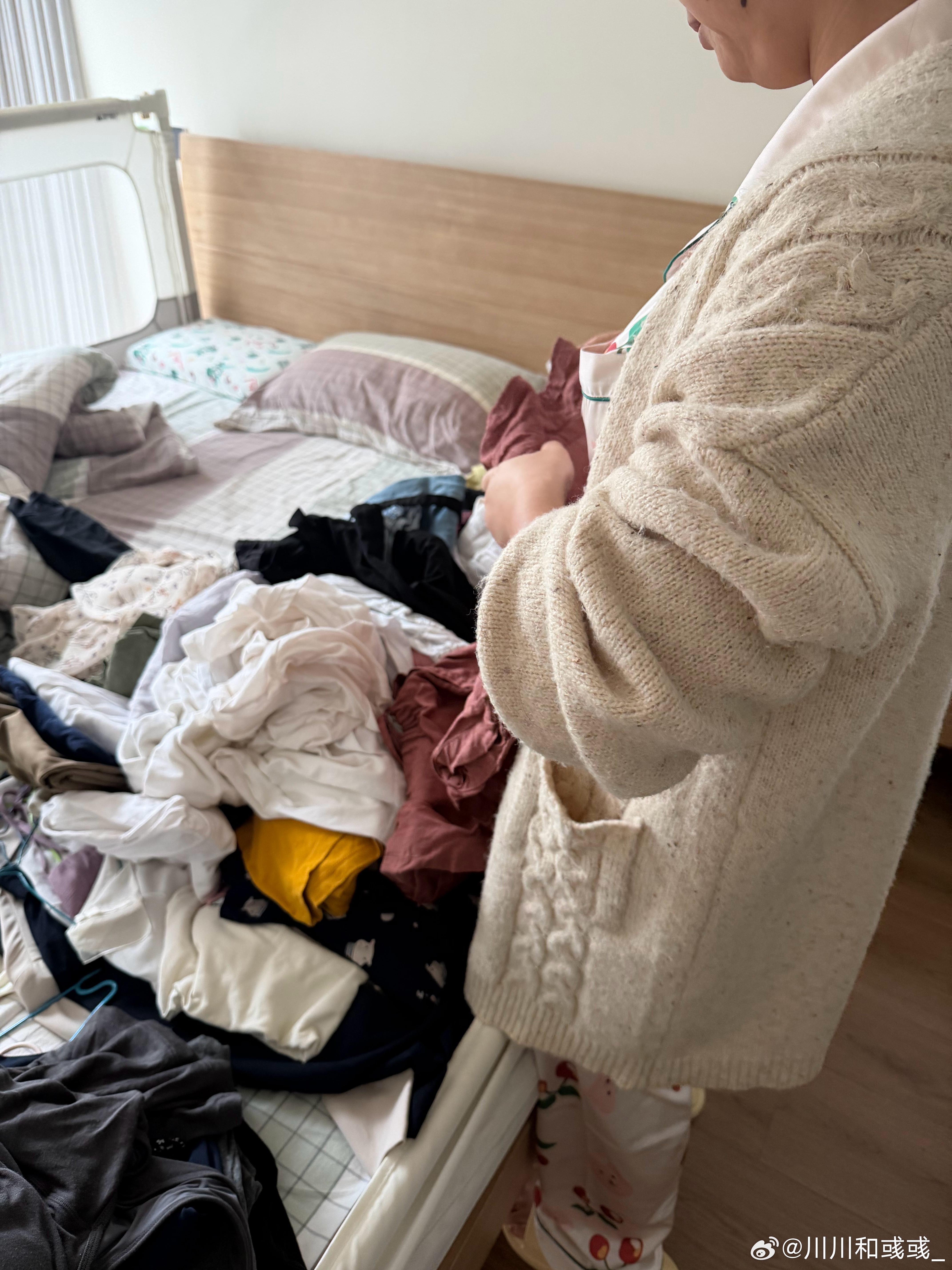 我老婆整理衣服的技术是一流的[doge]​​​