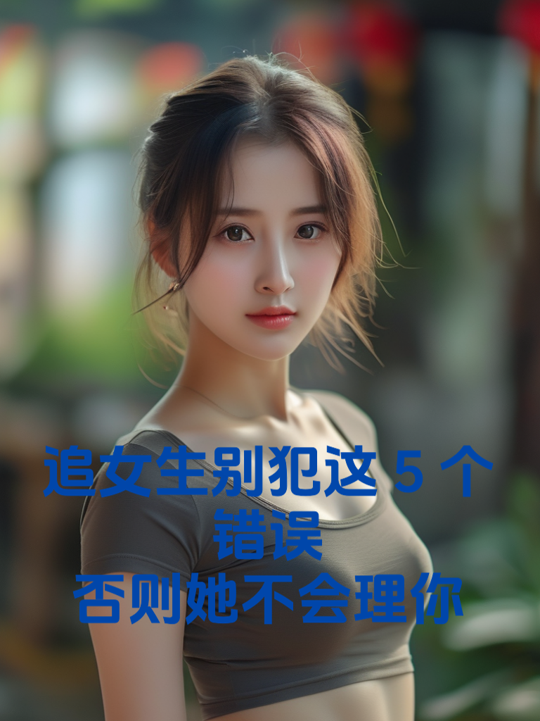 追女生别犯这5个错误，否则她不会理你