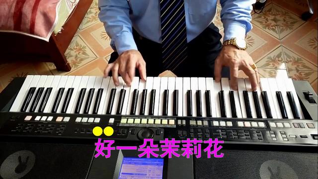 打开 打开 经典民歌(四)——《茉莉花》(躺温馨电子琴演奏 打开 电子