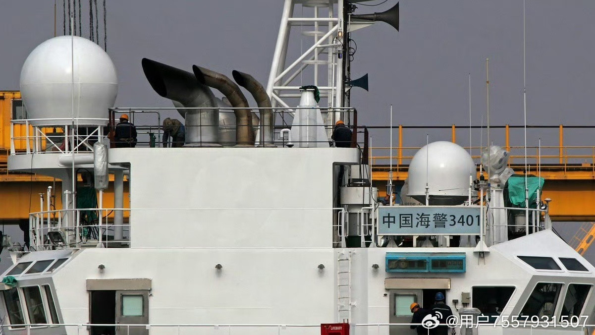 #中国海警#人民海警两代“3401”，第一代：原国家海洋局南海分局海监八支队所属“中国海警3401”