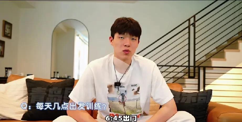 这么舒服吗！杨瀚森赴美训练作息时间曝光！杨瀚森经过了刚开始去美国的兴奋和紧张，
