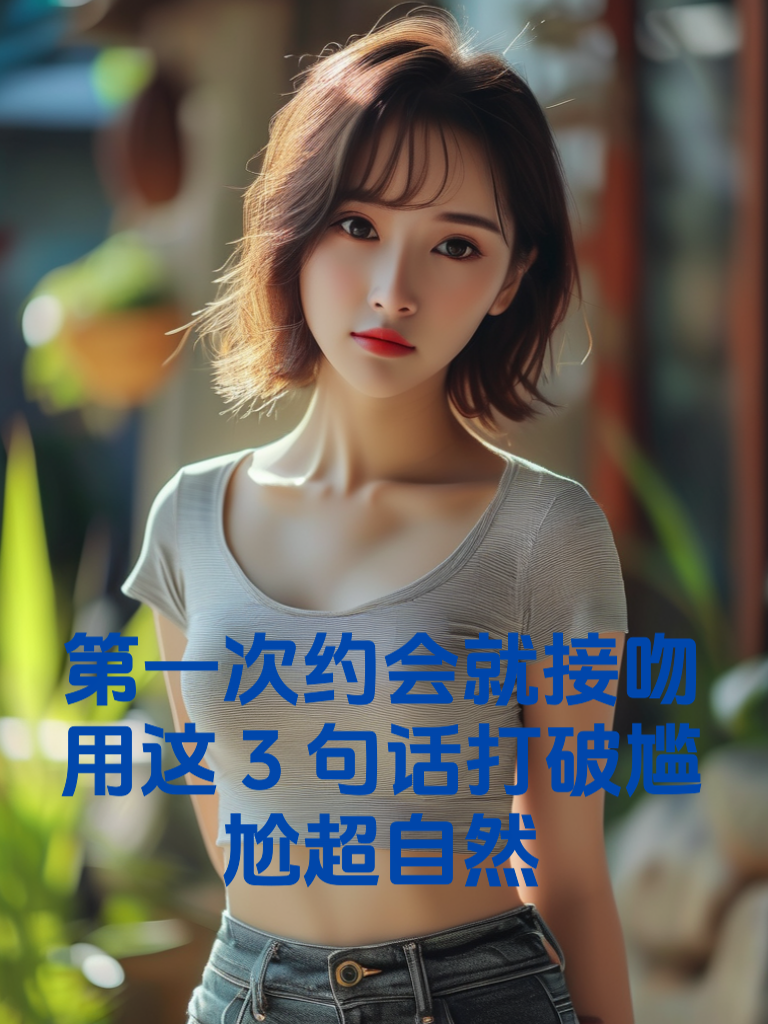 第一次约会就接吻？用这3句话打破尴尬超自然！