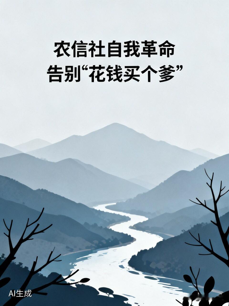 农信社告别“花钱买个爹”？万亿级联合银行出手，一场深刻的自我革命你有没有