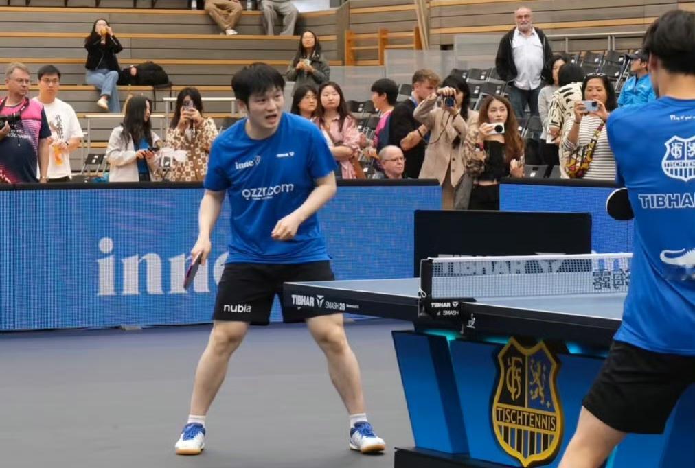 樊振东将开启12月德甲首秀[大笑]终于可以在本周日看到新鲜的东东啦[大笑]