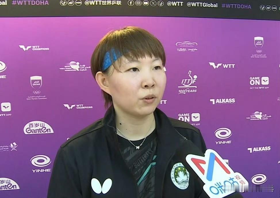 朱雨玲回应与陈振江指导合作🎤朱雨玲：确实跟陈导的这个合作是一个意外之喜，同时