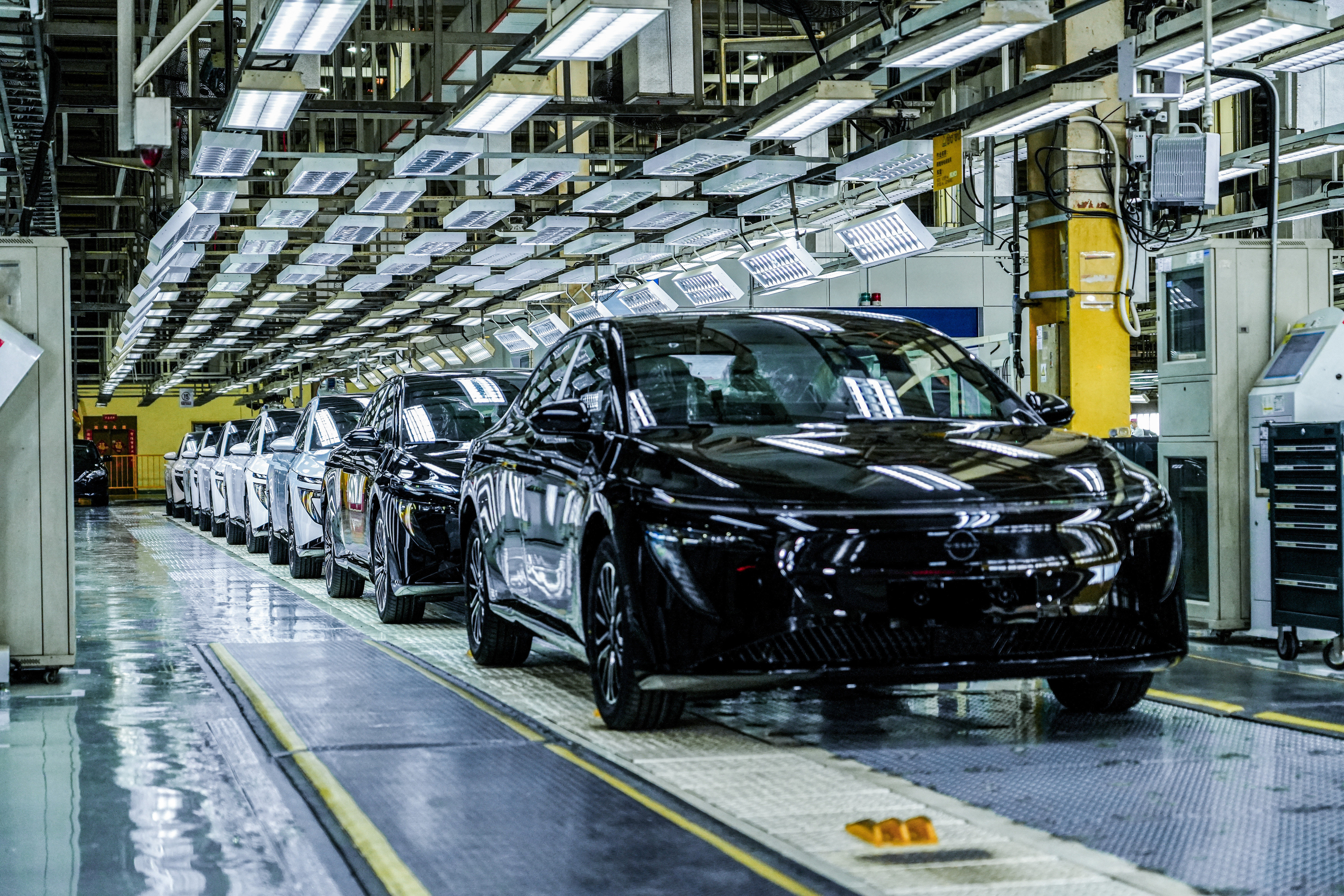 合资纯电终于打了场漂亮的翻身仗！东风日产N7第五万台下线这事相当值得细品。从不被