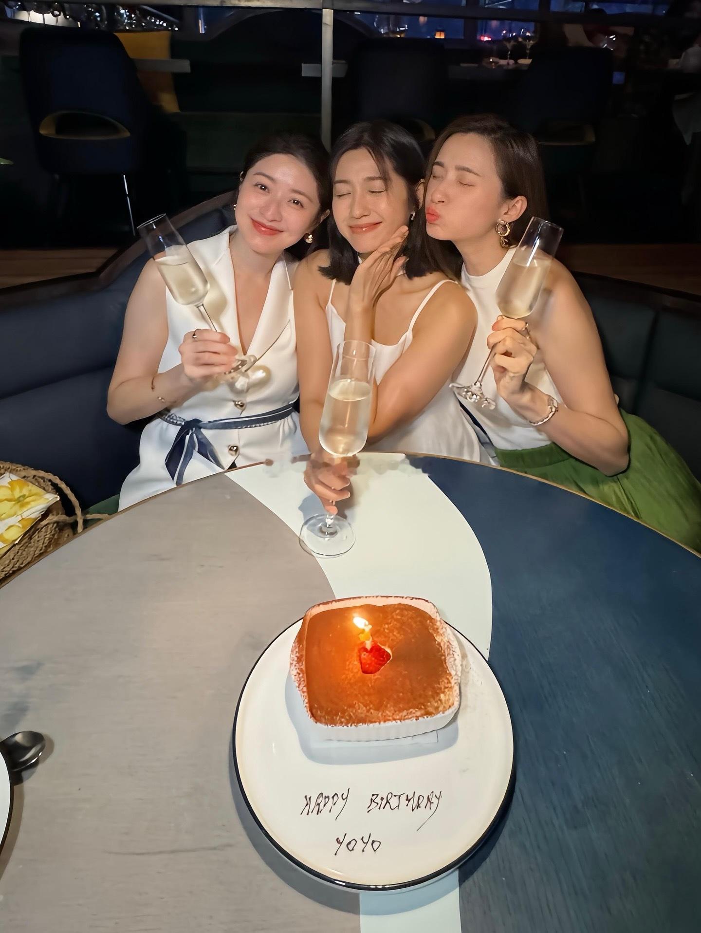 沈卓盈和徐淑敏给陈自瑶庆祝生日🎂​​​