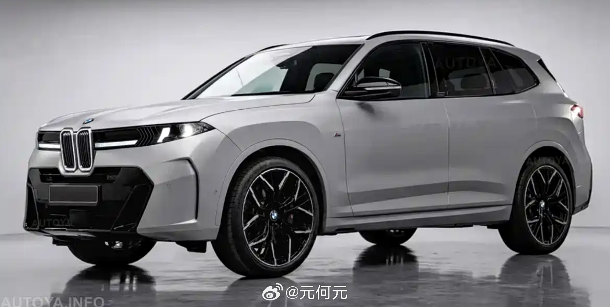 网上现在流传的宝马X5换代的猜想图。图1图2和图3图4是两种风格，兄弟们是不是觉