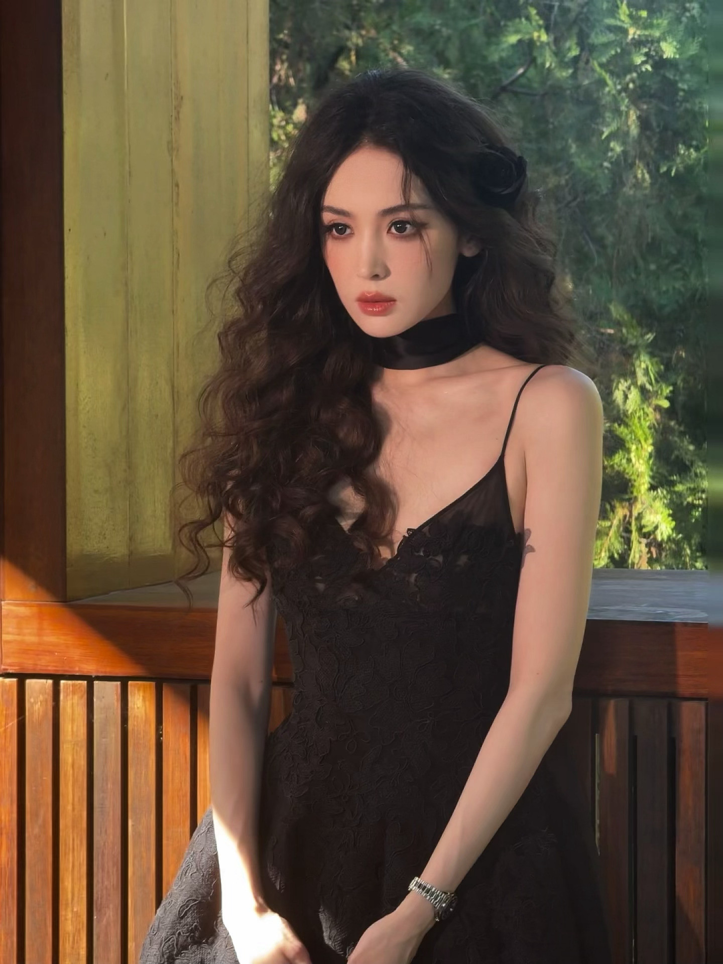 娜扎在复制粘贴的时代，你是手写的诗[玫瑰]​​​