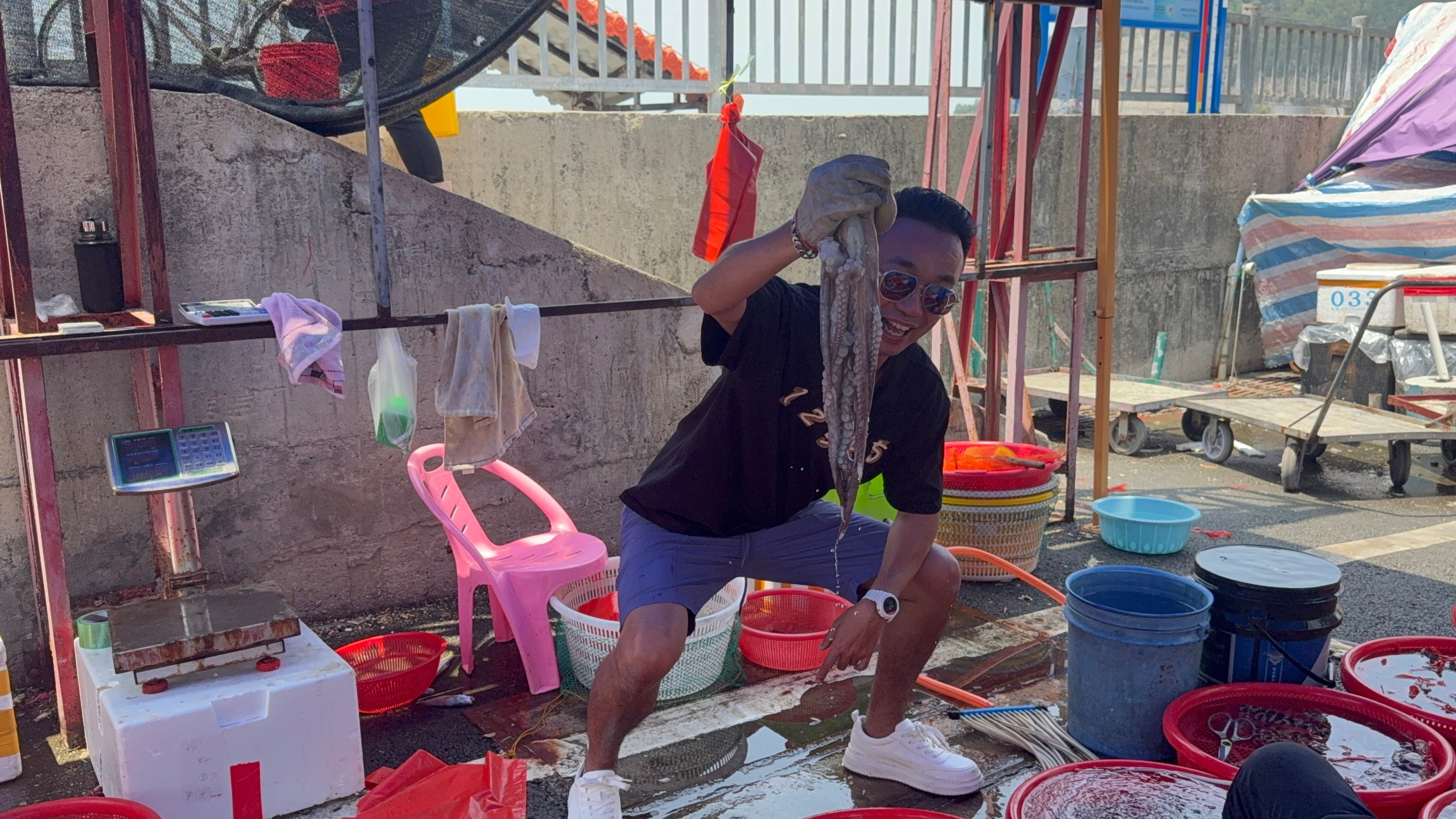 新鲜，最正的海鲜档！