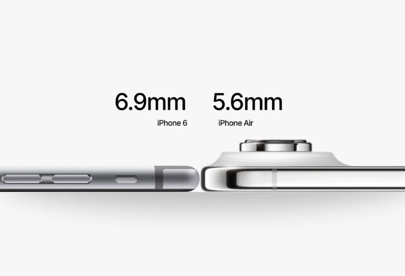 是瞎子吗？iPhoneAir是苹果迄今为止最薄的iPhone，厚度仅为
