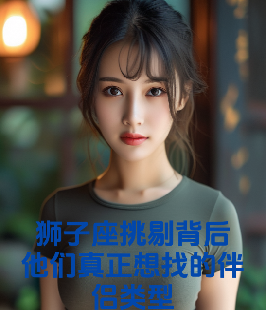 狮子座挑剔背后：他们真正想找的伴侣类型