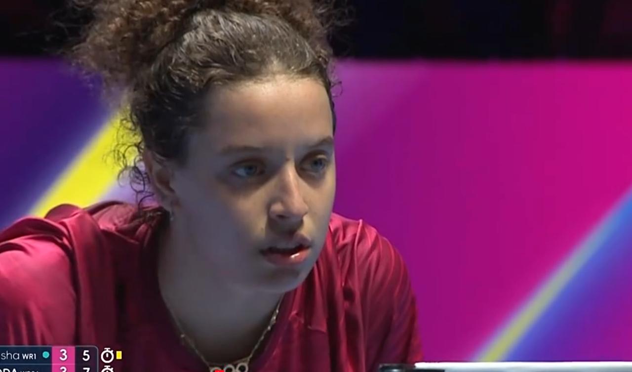 孙颖莎的比赛，让公知彻底露馅了！乒乓球世界杯，孙颖莎遇到高达。关键球，高达