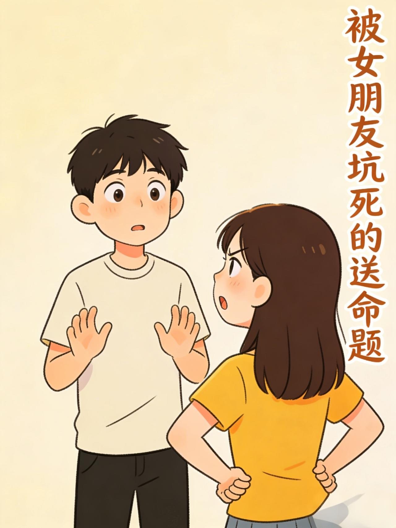 被女朋友坑惨的送命题昨天女朋友突然问我：“你觉得我闺蜜长得好看吗？”我脑子