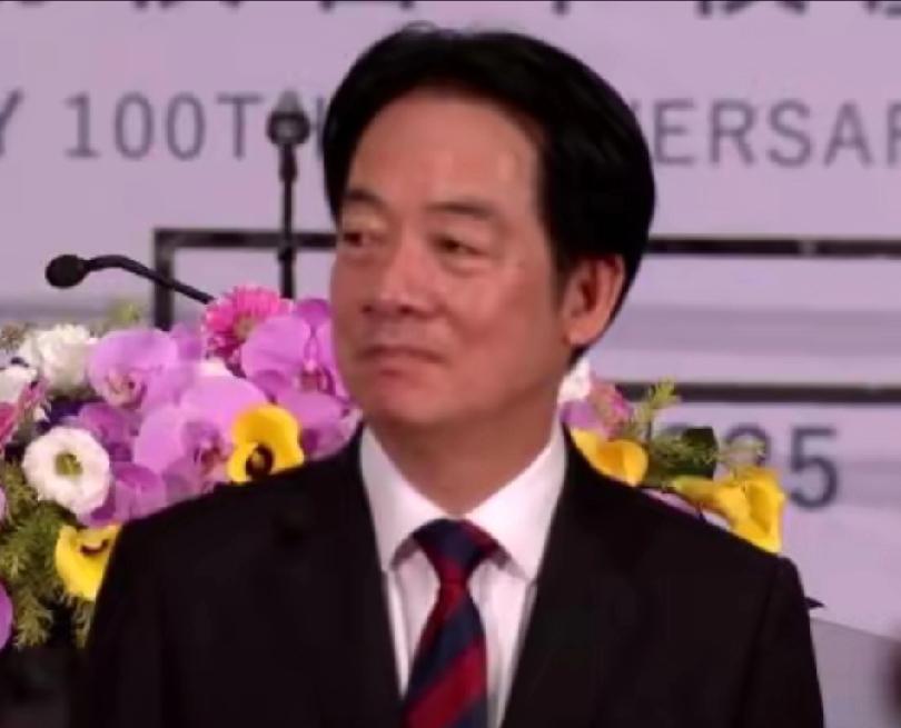 12月6日辅大百年校庆，赖清德借着教宗言论大谈和平弃暴力，话说得格外动听，可转头