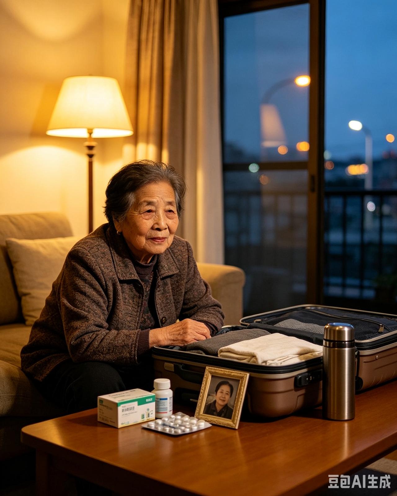 再过一天我就要进养老院了，说句扎心的真话，我一分都不留给儿子，这五年我一个人撑着