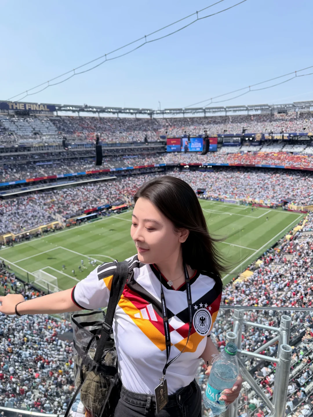 这一次不是在电视前，而是在世界杯现场⚽️