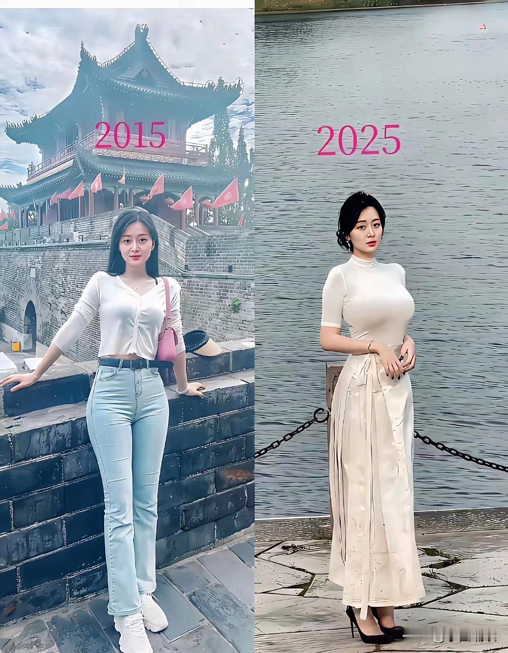 俗话说，女大十八变越变越好看，此话果然不假啊！