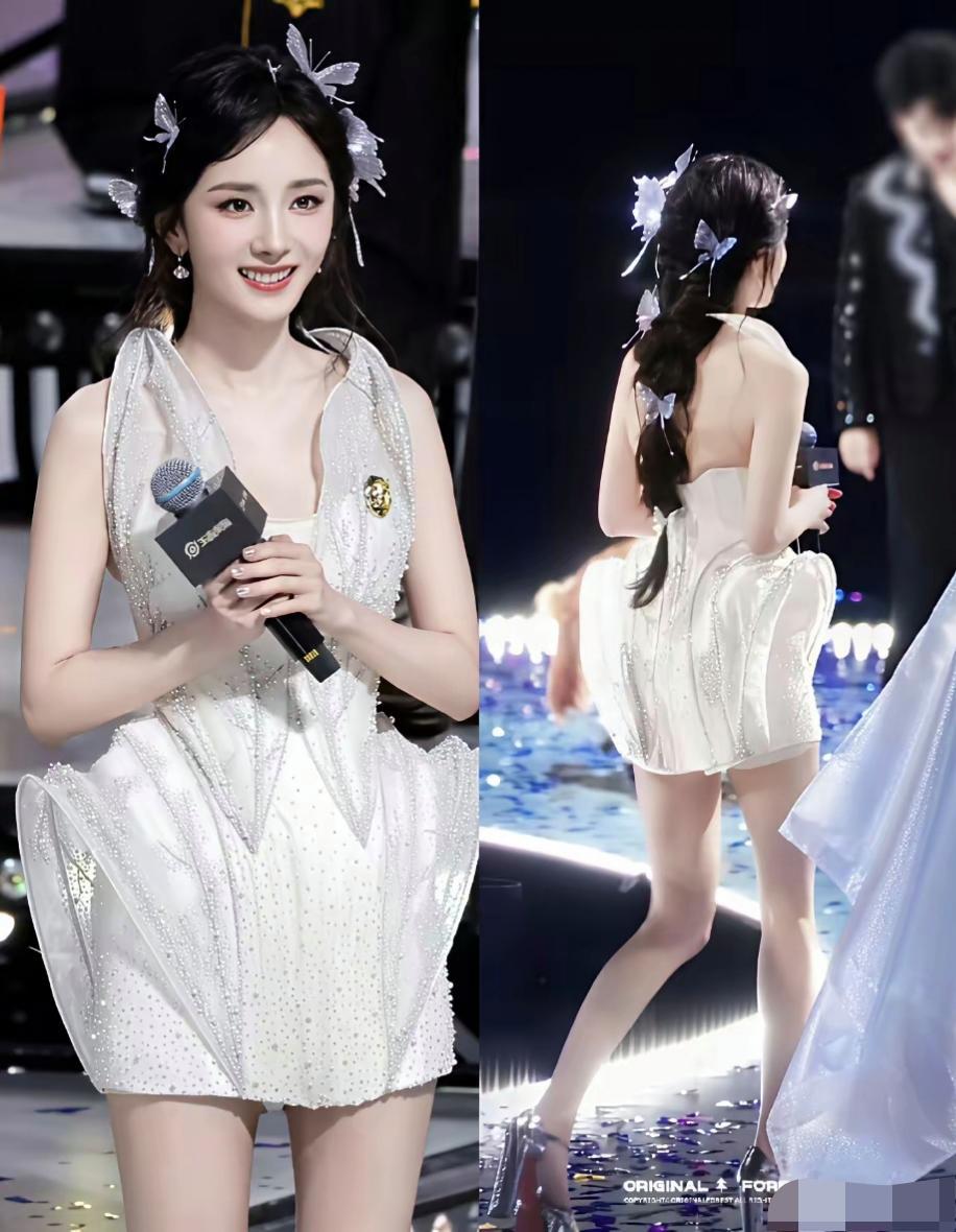 大家有没有感觉，杨幂这个人有点不对劲，她马上都40了，孩子都已经11岁了，居然看