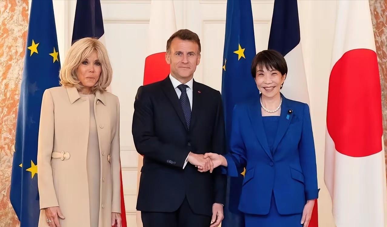 访日被灌迷魂汤？马克龙结束为期三天的日本之行，接连敲定多项合作，诸多动作均