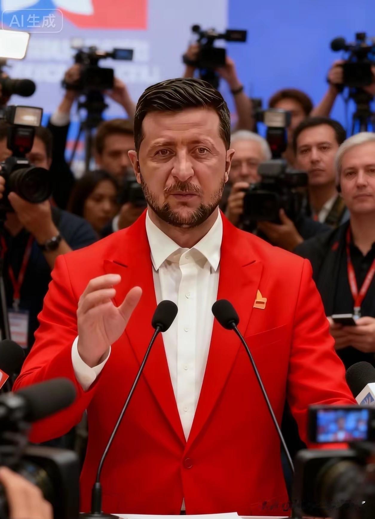 果然是硬汉啊泽连斯基公开表态1月1日，乌克兰总统泽连斯基公开表态：那些认