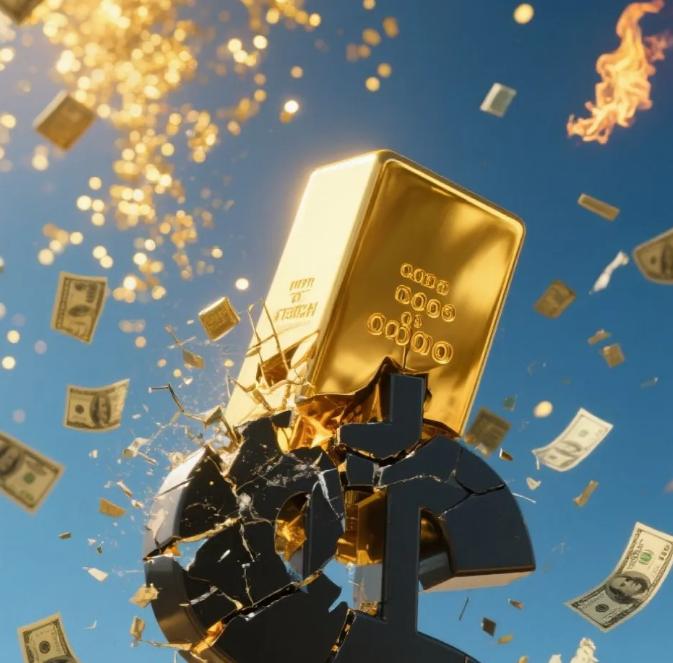 美国和中国，一个玩命拥抱比特币和稳定币，一个闷头狂买黄金，背后竟藏着这样一场决定