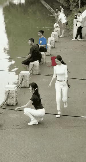 只要意志坚定，什么都没有钓鱼重要。