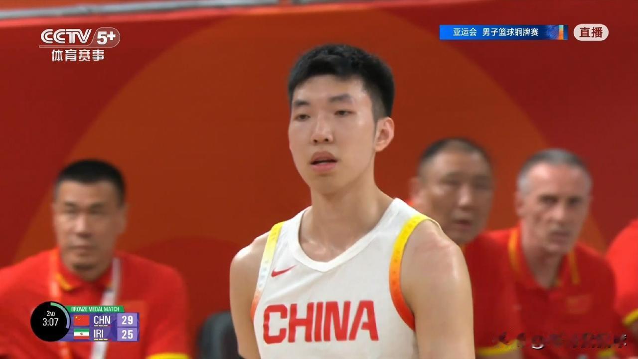 中国男篮后卫廖三宁真是让人大失所望！在今天中国男篮以70：79不敌伊朗男篮的亚运