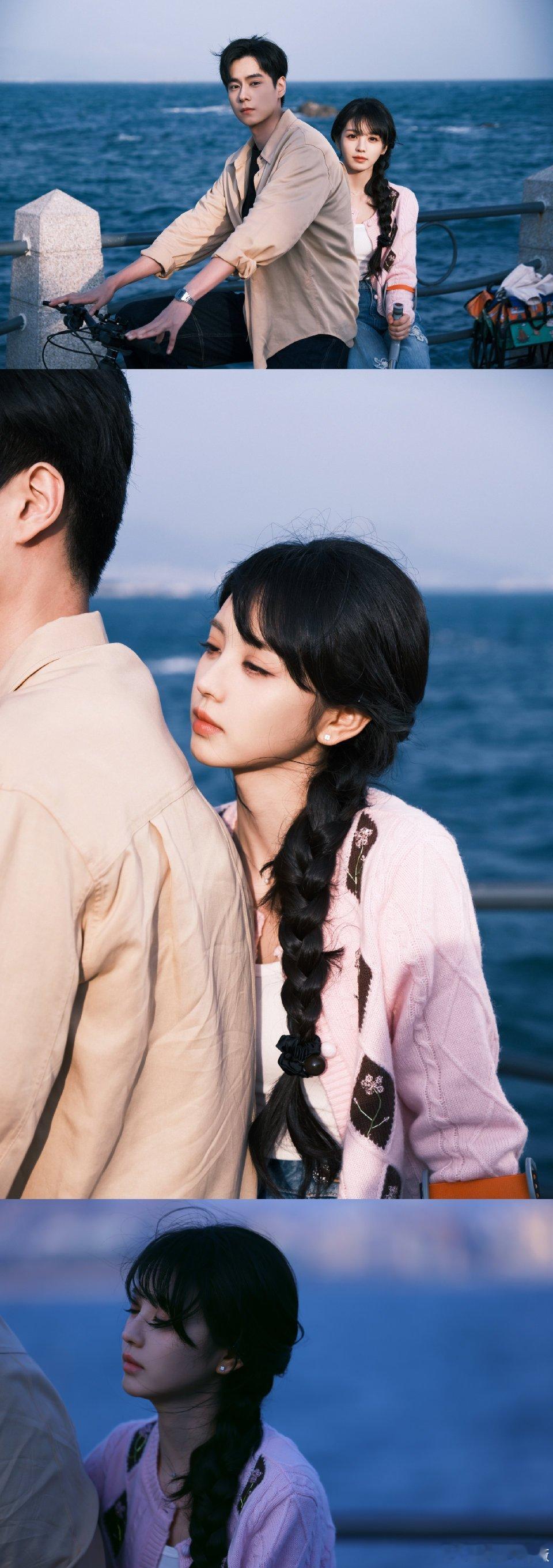 天才女友官宣杀青，祝田曦薇胡一天杀青快乐，好配的两张脸啊！