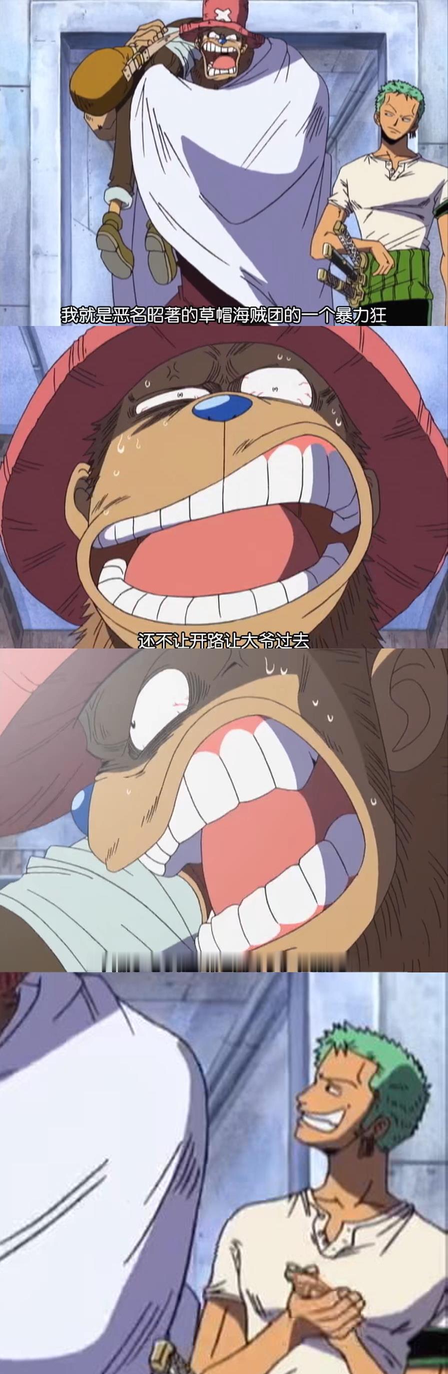 海贼王海贼王索隆一脸欣慰的眼神​​​