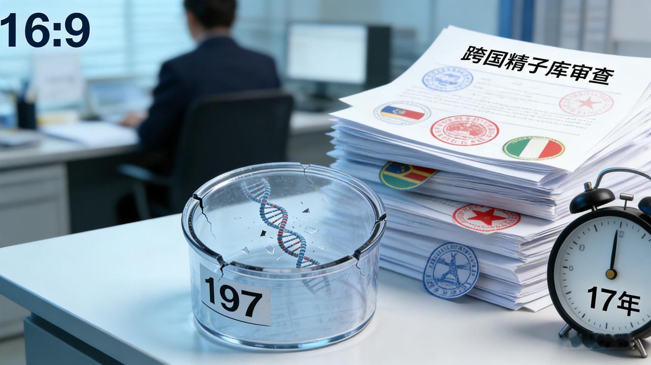 部分孩子因“致癌精子”离世：别骂捐精者，这3个漏洞才该盯死！刷到欧洲“致癌