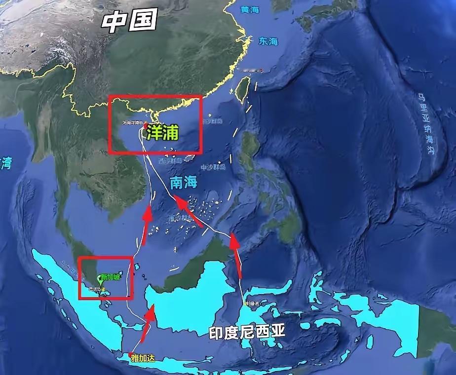 很多人问，为什么中国要把南方航运重心放在海南洋浦，而不是别的港口。答案其实很现