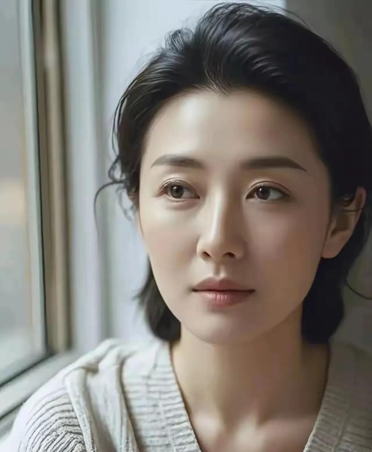 她这样的颜值好美啊，不知道惊艳了多少人，比许晴、高圆圆都要美丽。面相比较温和，一
