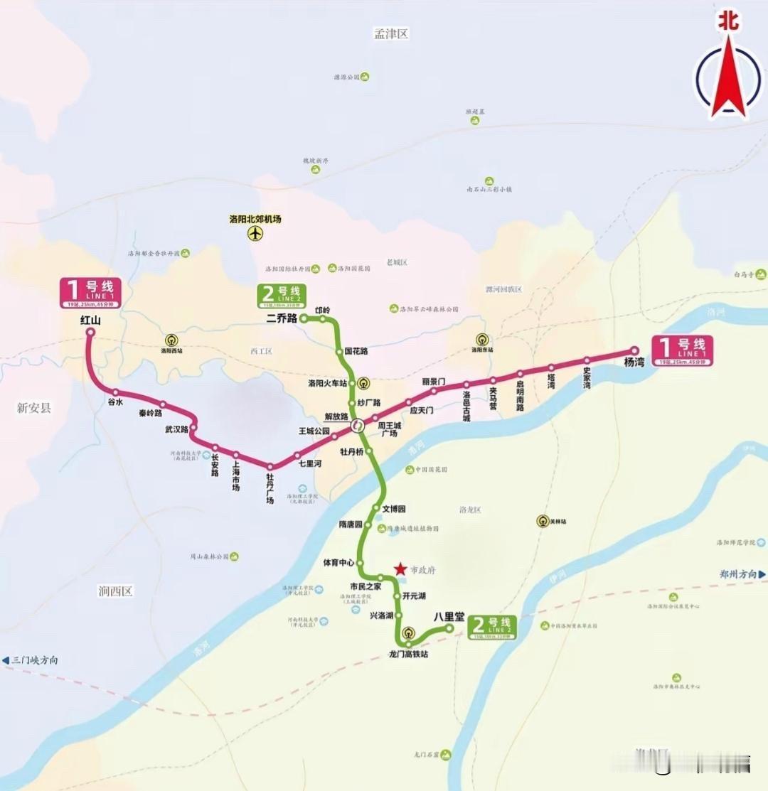洛阳为何能单独开通地铁？宜昌、襄阳却不能开通，初看确实有点不解！一般能独立开通地