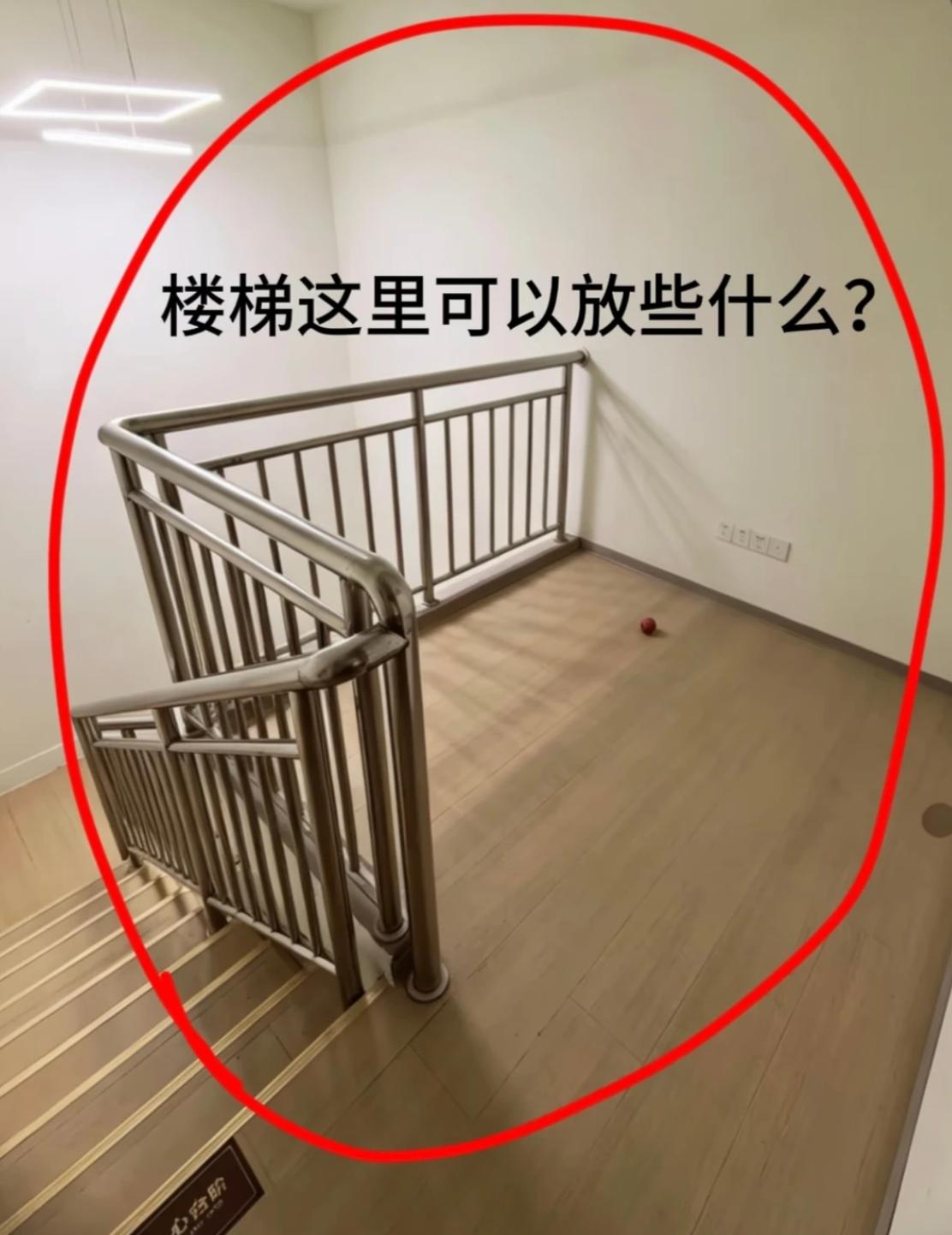 天才的设计师们，楼梯这个位置你们觉得放啥比较好？