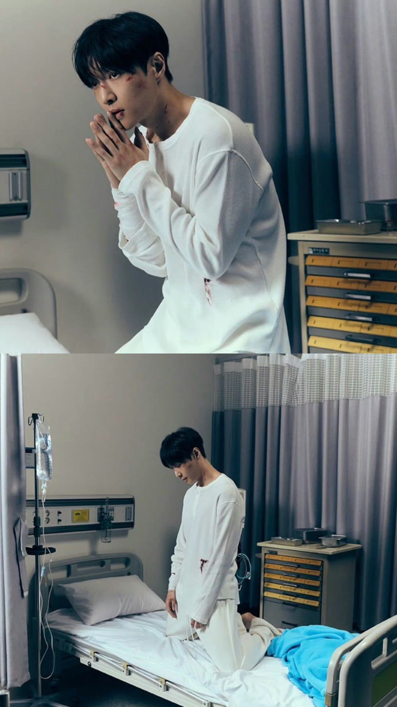 张艺兴病娇造型杀疯破碎感张力直接拉满